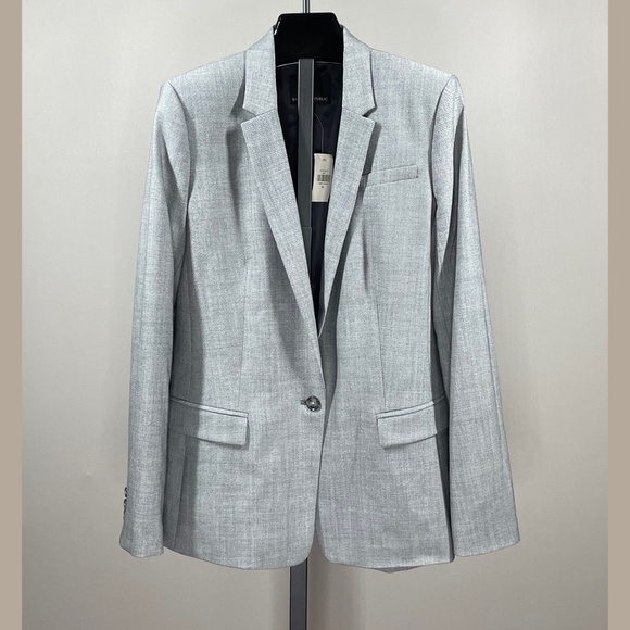 Banana Republic Jackets & Blazers - NEW! BANANA REPUBLIC GRAY BLAZER JACKET! WOMENS 10!